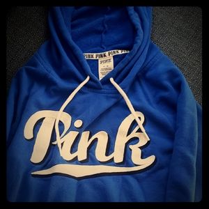 VS PINK Dodger blue hoodie